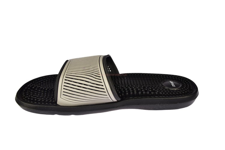 Klapki męskie zdrowotne masujące w boku