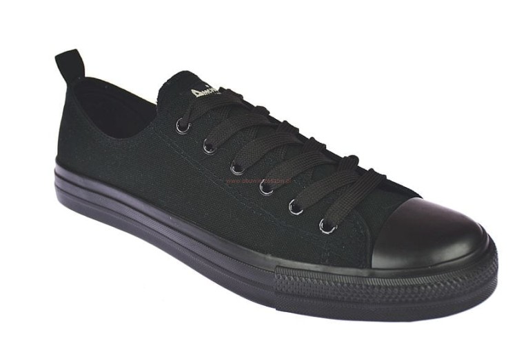 czarne półtrampki męskie
