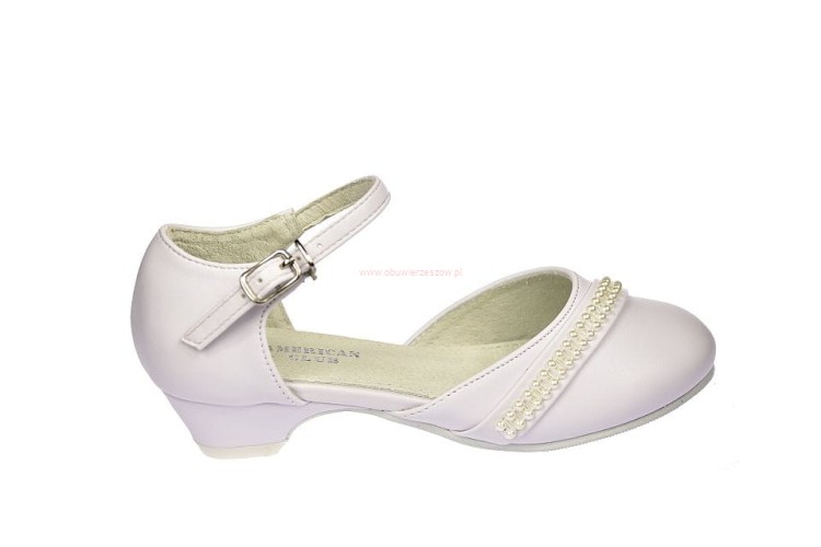 Buty dziewczęce z boku