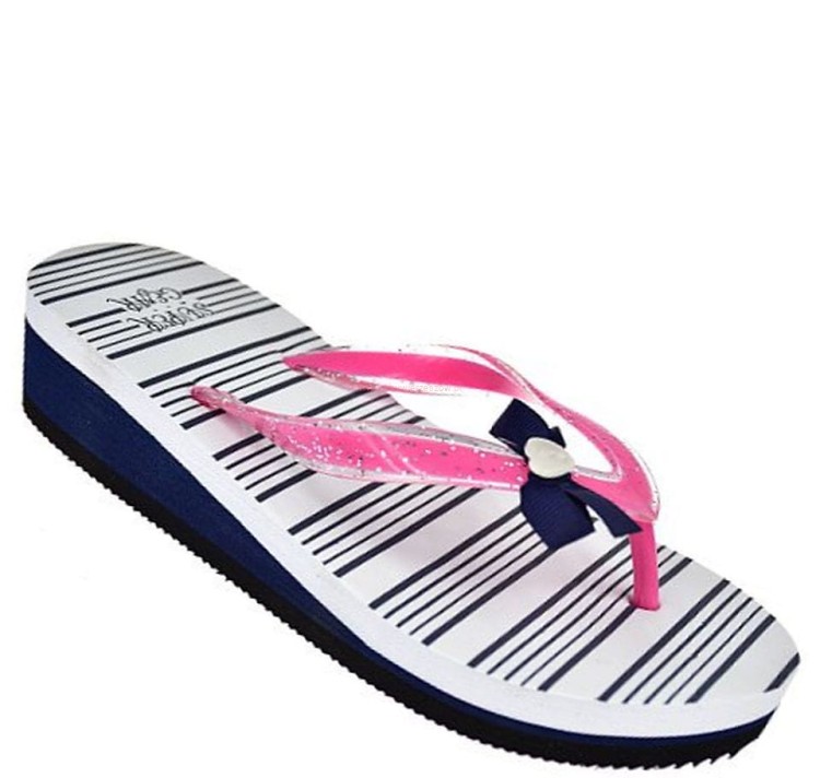 Japonki dziecięce na koturnie klapki koturn B835 Super Gear B835.jpg