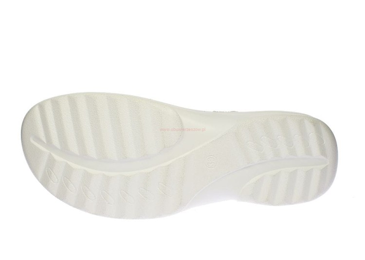 klapki damskie Enplus RS008-6 antypoślizgowa podeszwa białe