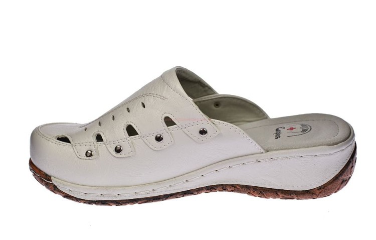 Enplus klapki medyczne damskie na koturnie skóra rs0042-2.jpg