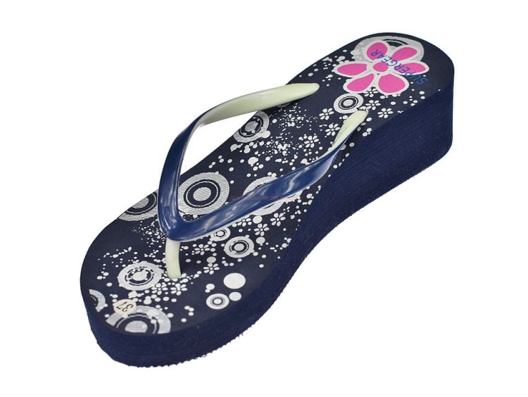 Japonki damskie klapki koturna na plażę basen  B1490.jpg