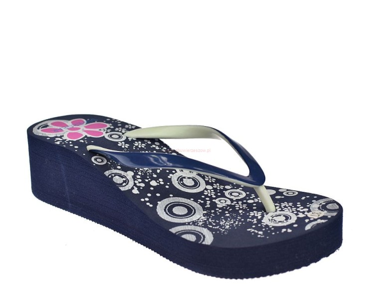 Japonki damskie koturna piankowe B1490.jpg