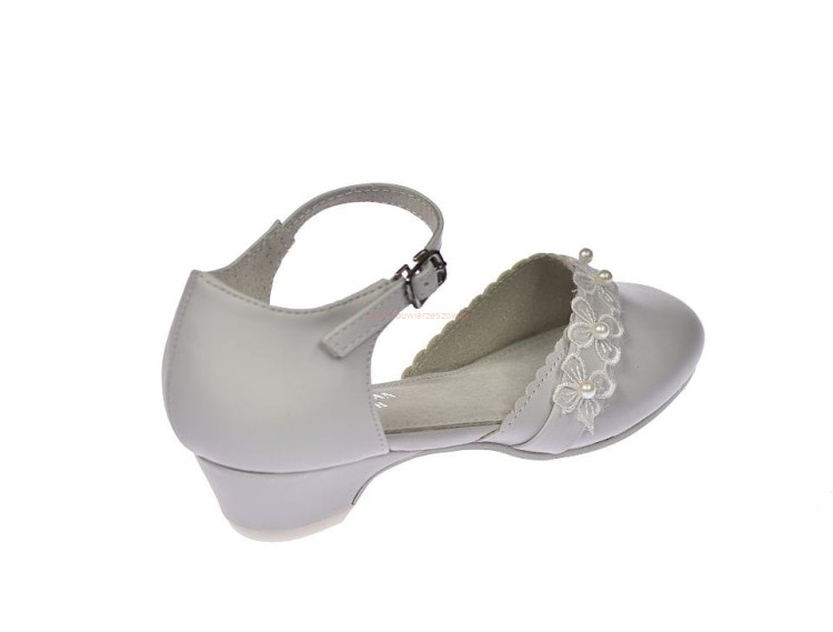 Buty do komunii białe balerinki American KOM42/23.jpg