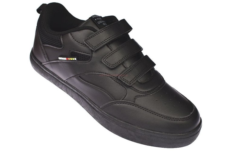 Adidasy męskie na rzepy czarne buty sportowe WT148/23.jpg