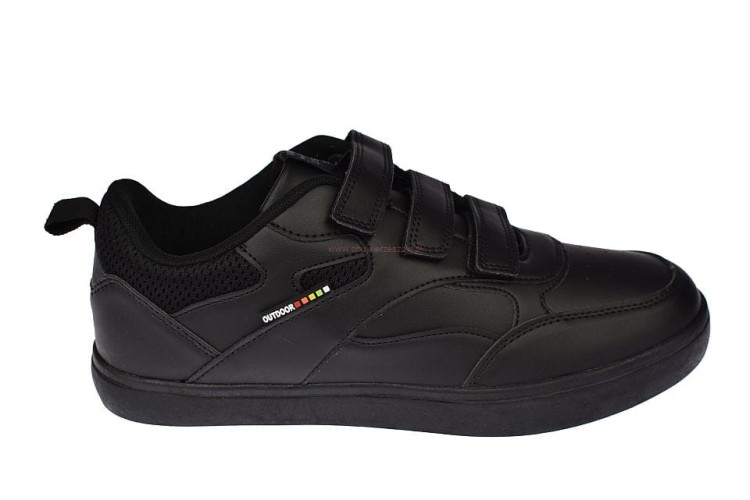 Męskie adidasy na rzepy czarne buty sportowe WT148/23.jpg