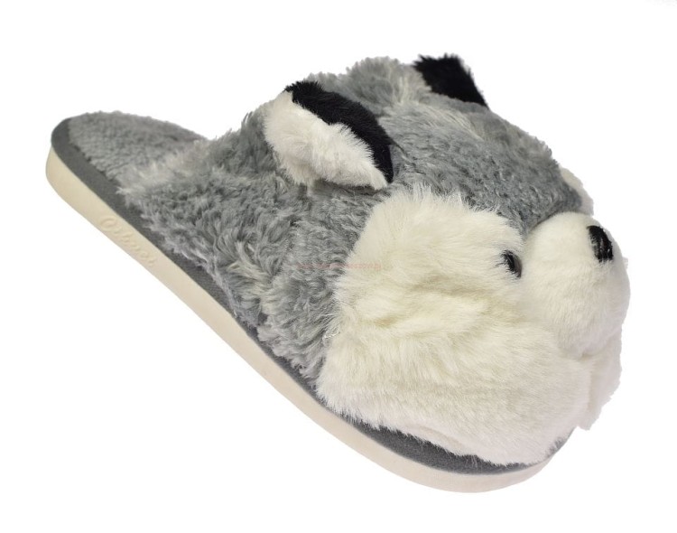 Kapcie zwierzaki damskie pantofle domowe FYF-48.jpg