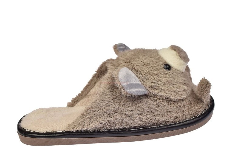 Zwierzaki laczki damskie kapcie domowe pluszowe XC-33.jpg