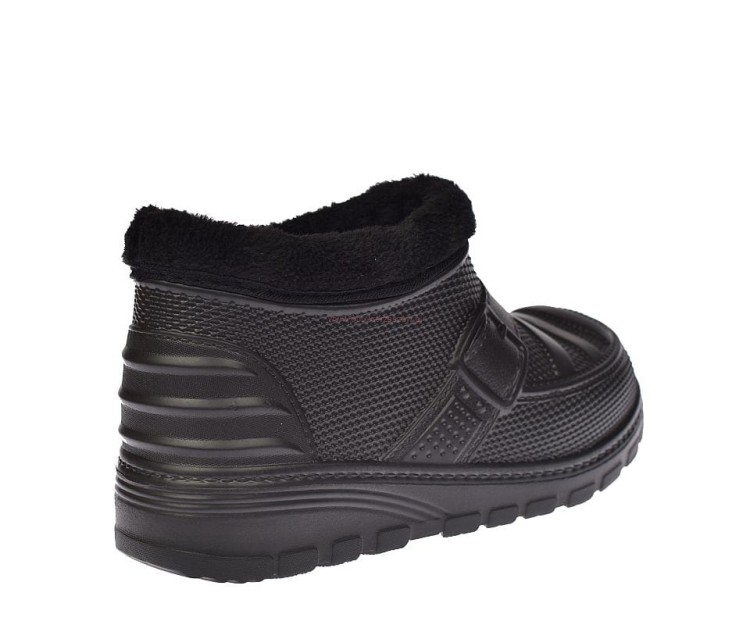 Kalosze ogrodowe ocieplane krótkie gumiaki męskie H2303.jpg