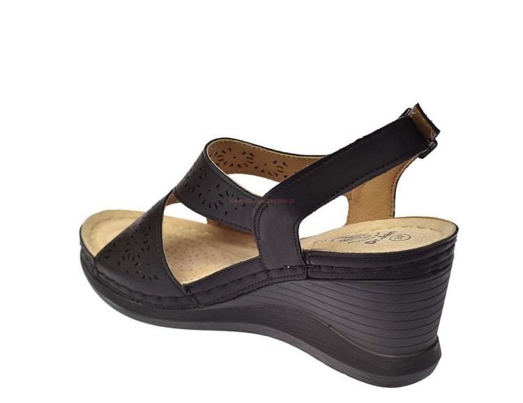Sandały damskie na tęgie stopy szeroka stopa KL-Q13910.jpg