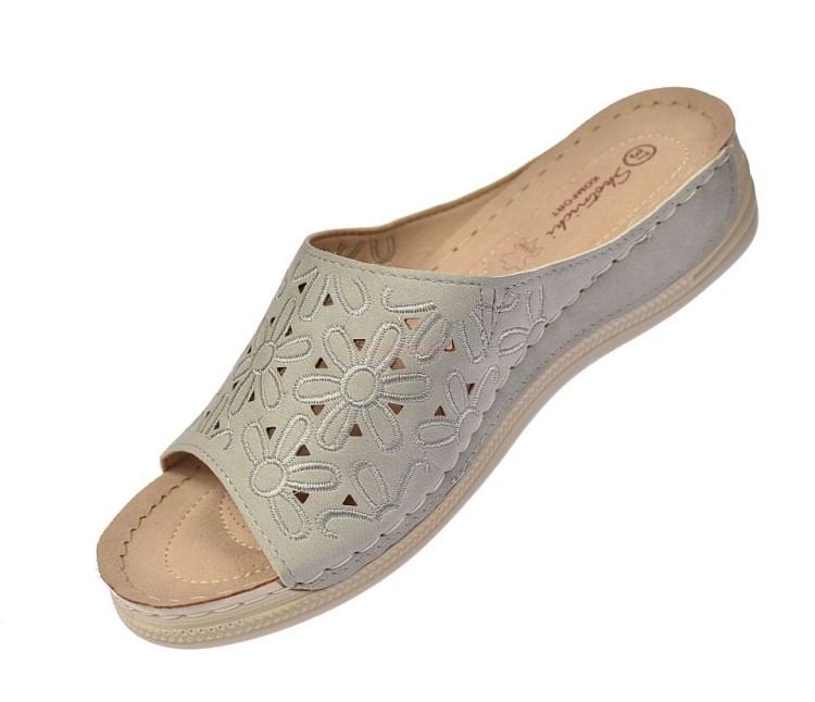 Klapki damskie zdrowotne skórzane profilowane KL-3-0548.jpg