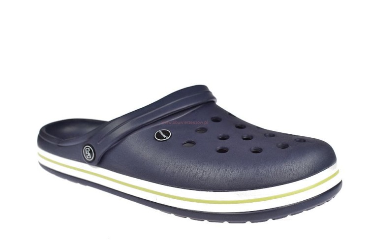 Duże klapki męskie zakryte palce z paskiem lekkie H133-5.jpg