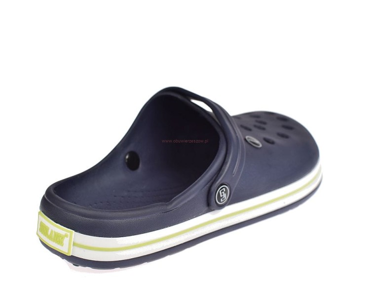 Duże klapki męskie piankowe chodaki z pakiem na piętę H133-5.jpg