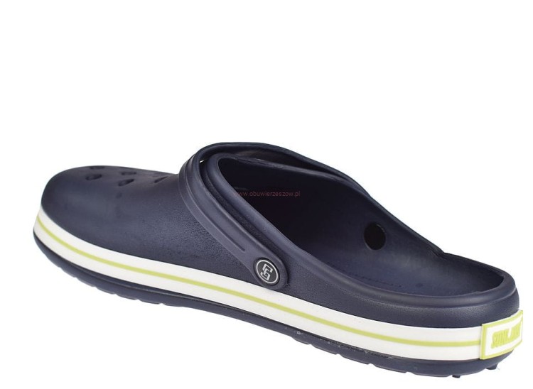 Duże klapki męskie ogrodniczki  lekkie chodaki H133-5.jpg