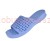 Damskie klapki gumowe elastyczne na basen D303.jpg