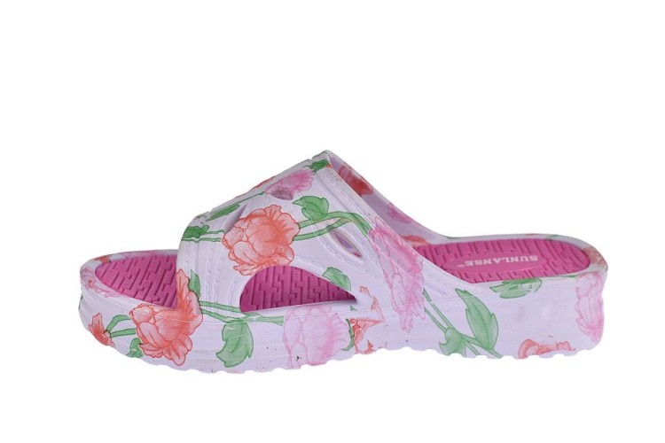 Ładne klapki damskie na koturnie na plażę na basen H640-1.jpg