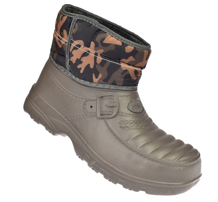 Śniegowce męskie na rzepy ocieplane kalosze 4773.jpg