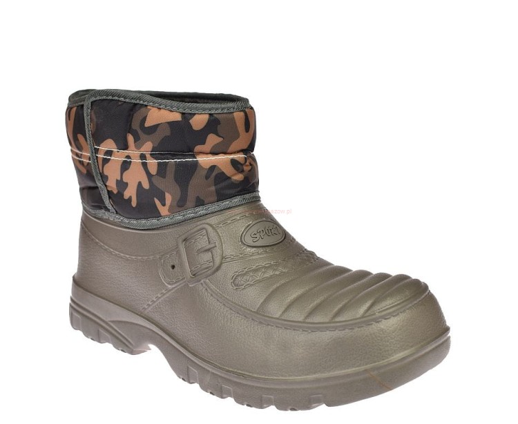 Śniegowce męskie piankowe kalosze na rzepy 4773.jpg