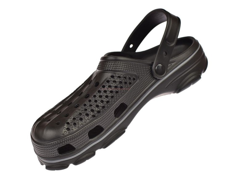 Męskie klapki z paskiem na piętę – idealne na co dzień, basen i do ogrodu