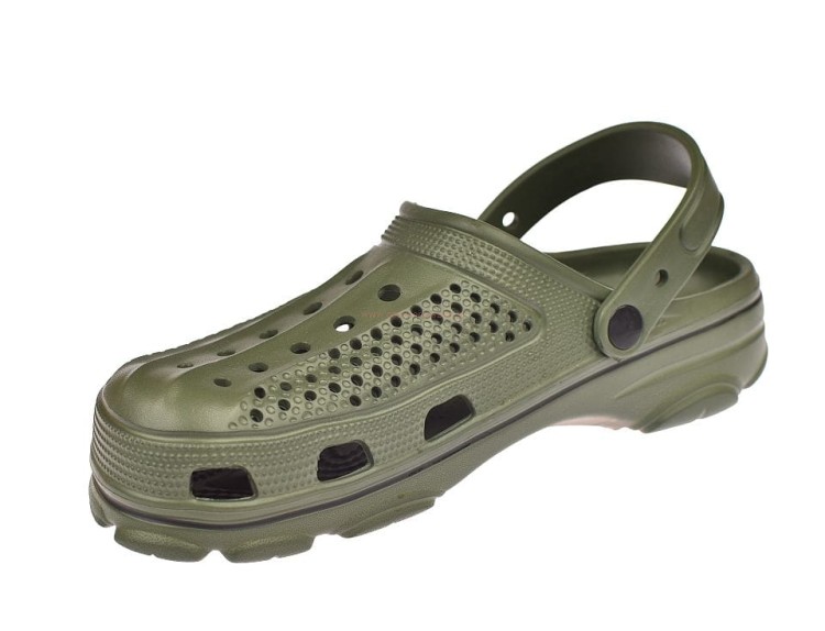 Klapki męskie na basen chodaki zakryte palce pianka EVA 8555.jpg