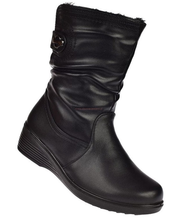 Kozaki damskie wysokie ocieplane botki B-3-208
.jpg