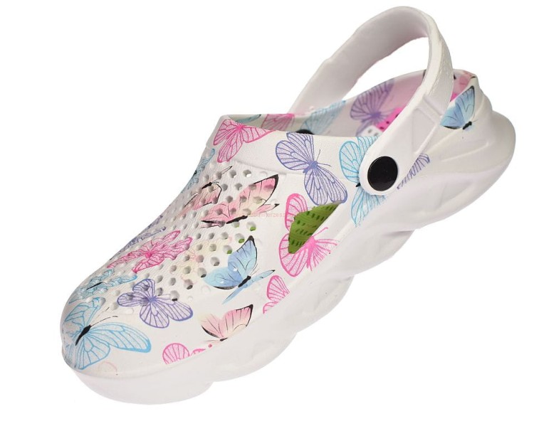 Klapki damskie na grubej podeszwie korksy lekkie z paskiem M218.jpg