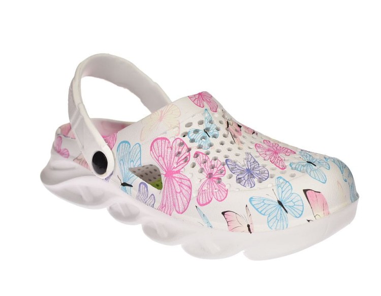 Klapki damskie chodaki na grubych spodach lekkie M218.jpg