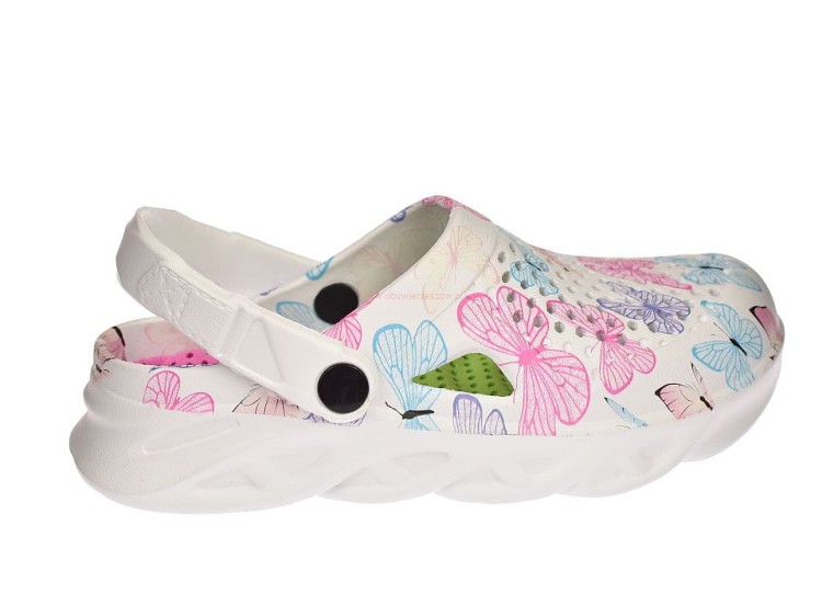 Klapki damskie chodaki piankowe wysoka podeszwa M218.jpg