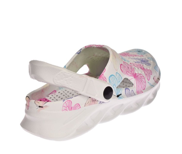 Klapki damskie chodaki na grubej podeszwie kroksy M218.jpg