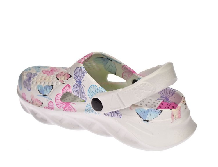 Klapki damskie chodaki na grubych spodach lekkie korksy M218.jpg