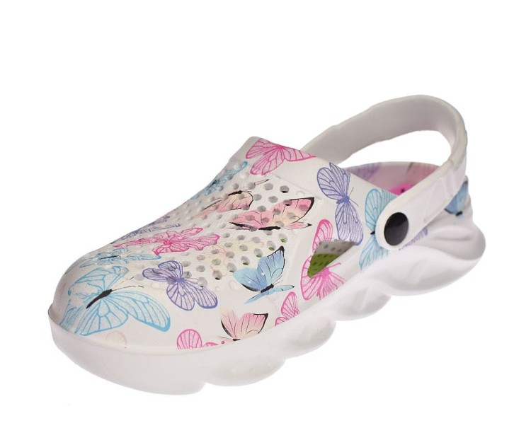 Klapki damskie chodaki na grubych spodach kroksy M218.jpg