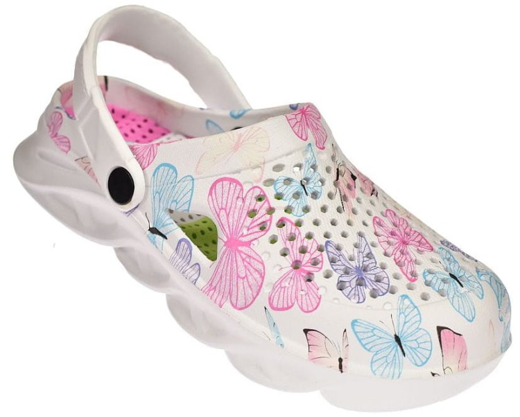 Chodaki damskie na grubej podeszwie z miękką wkładką M218.jpg