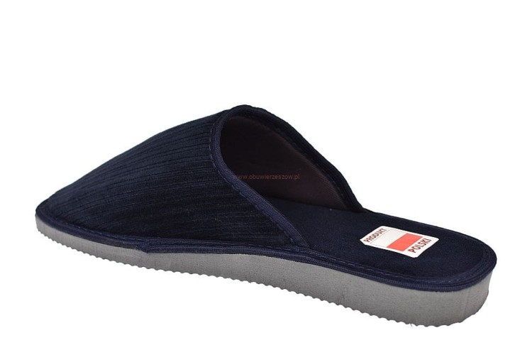 Kapcie domowe laczki męskie sztruksowe MKS.jpg