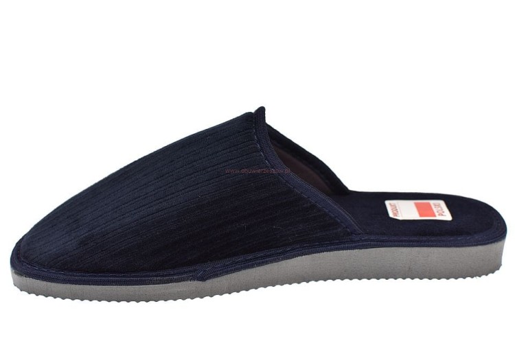 Klapki męskie domowe laczki sztruksowe kapcie MKS.jpg