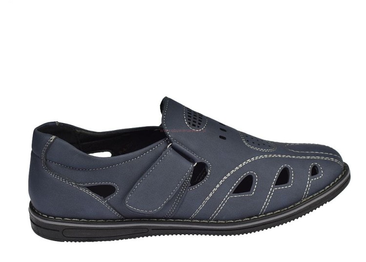 Półbuty letnie męskie sandały mokasyny P-4-7010.jpg