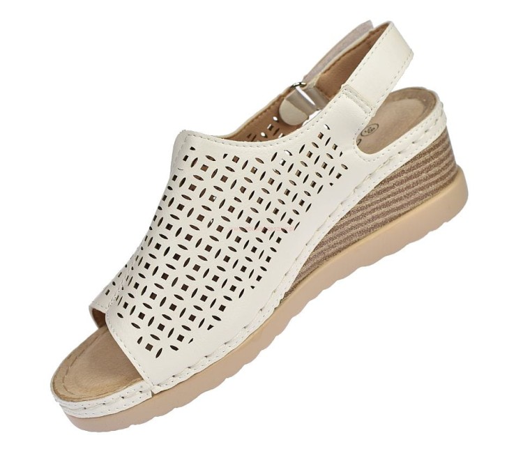 Sandały damskie na koturnie ażurowe S-3-Y41.jpg