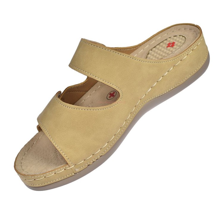 Klapki medyczne na bolące pięty skóra KL-3-3017.jpg