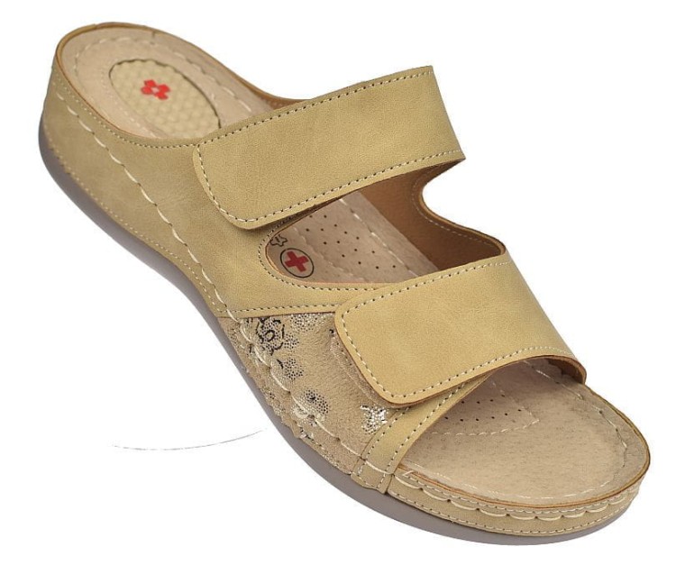 Klapki medyczne na ostrogi piętowe damskie KL-3-3017.jpg