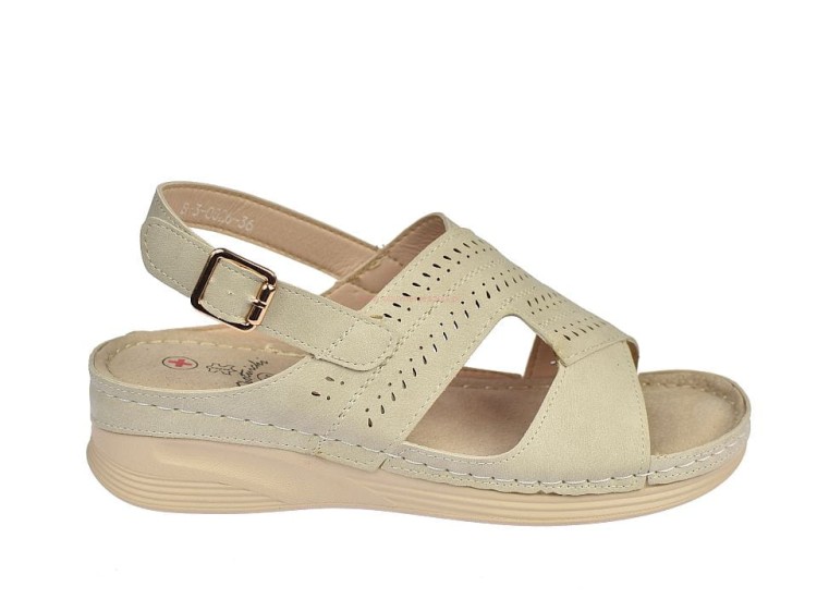 Sandały damskie na kturnie skóra wkładka S-3-0826.jpg