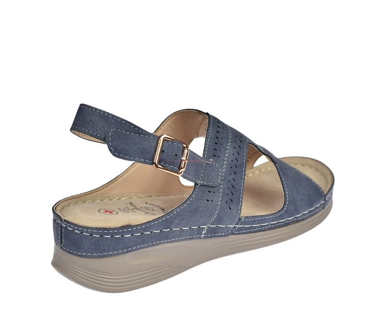 Sandały ze skórzaną wkładką damksie koturn S-3-0826.jpg