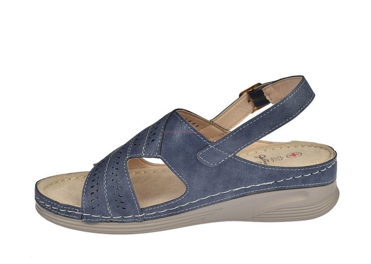 Sandały damskie koturna skóra wkładka S-3-0826.jpg