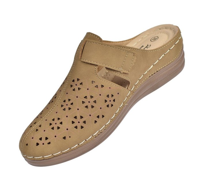 Chodaki damskie skórzana wkładka KL-4-04026.jpg