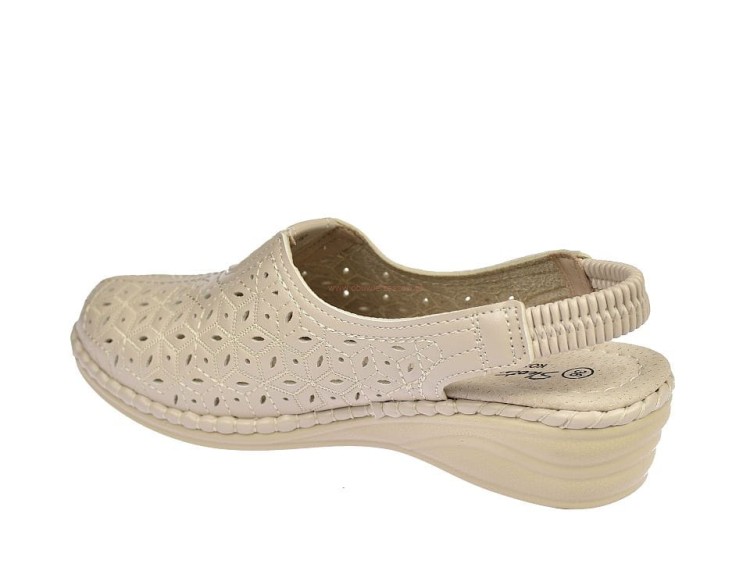 Sandały damskie z gumą na podbiciu