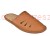 Męskie kapcie skórzane Zakopianki – widok z góry