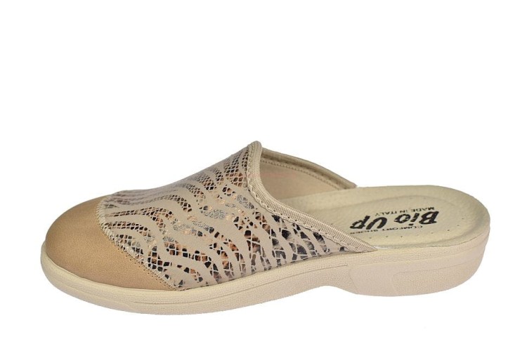 Lekkie klapki Bio Up 453 BE z amortyzującą wkładką i stabilną podeszwą