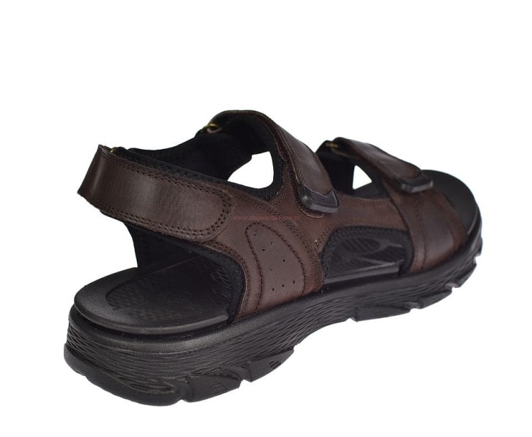 męskie sandały American Club CY114/24 z regulowanym paskiem na pięcie