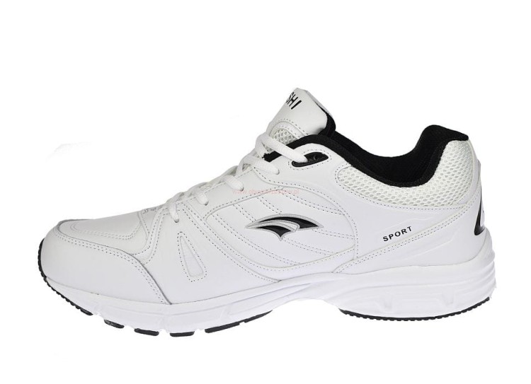 Adidasy męskie A8358 – biały model w dużych rozmiarach