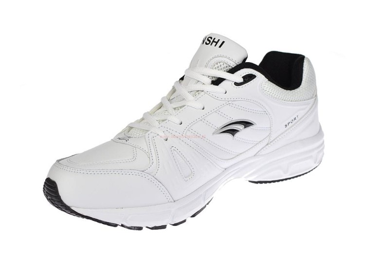 Białe buty sportowe A8358 – stylowy, lekki model na co dzień