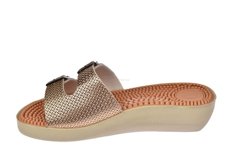 Stylowe klapki zdrowotne damskie z włoskiej kolekcji Sanitas